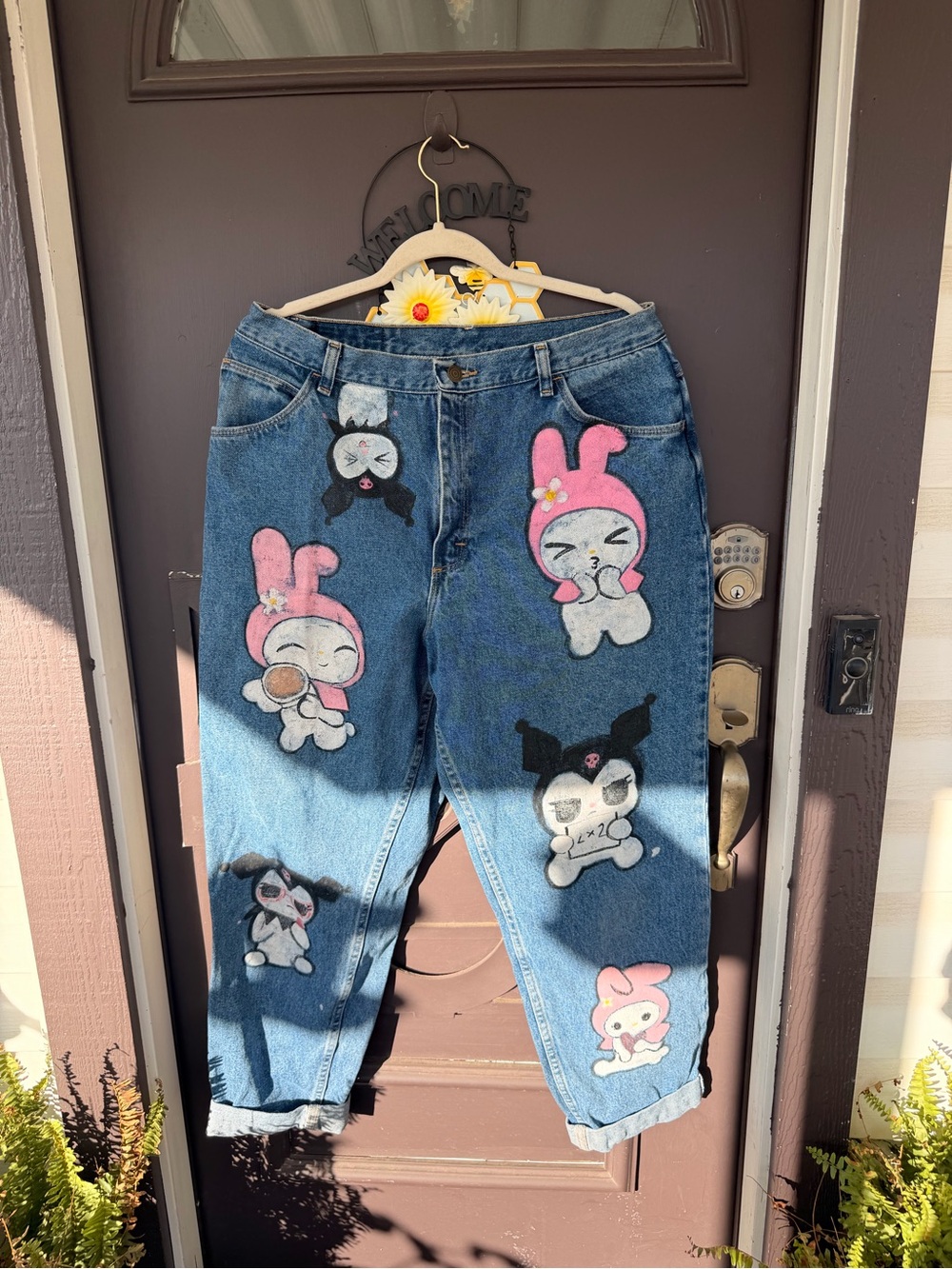 Women’s Blue Denim Sanrio Jeans